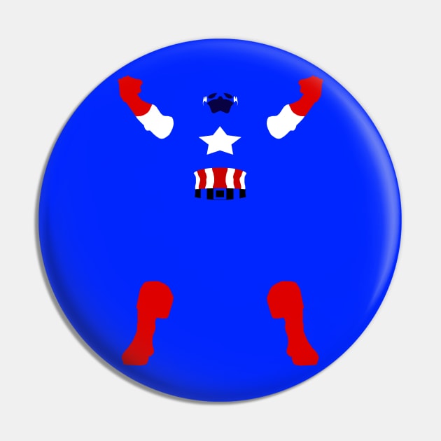 Captain's Camo Pin by rexthinks