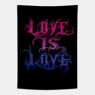 Love is Love - Bisexual Pride Tapestry