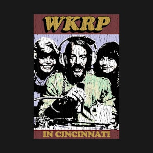 retro wkrp in cincinnati radio station T-Shirt