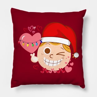 Cute Christmas boy Pillow
