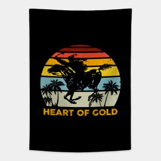 Vintage Neil Young// Heart Of Gold Tapestry