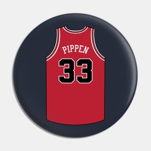 Scottie Pippen Chicago Jersey Qiangy Pin