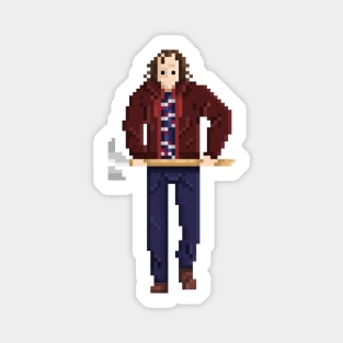 Here's Johnny! Pixel Edition Magnet