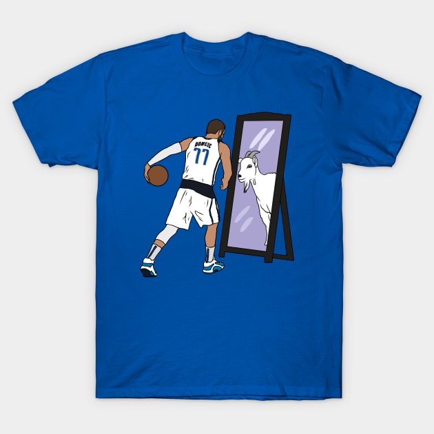 Luka Doncic Mirror GOAT Active T-Shirt for Sale by RatTrapTees