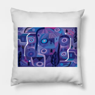 Blue Pozole Pillow