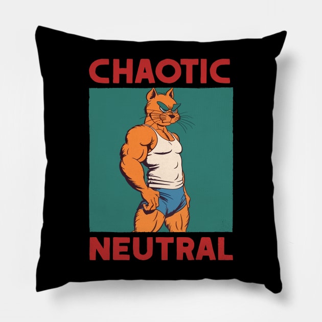 Chaotic Neutral Pillow by DankFutura