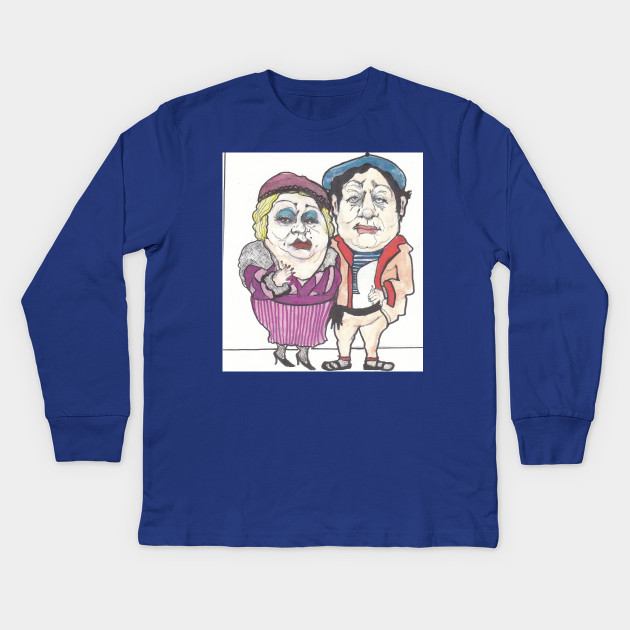Avoir Images Eastern European Couple Humorous Characters Kids Long Sleeve T actualisé par