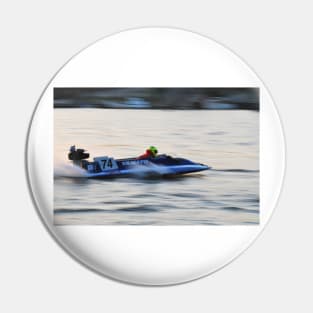 Powerboat Racing at Oulton Broad - OSY400 - Sean Woods Pin