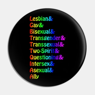 LGBTTTQIAA '&" Pin