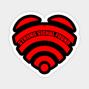 Heart Love Wifi Magnet