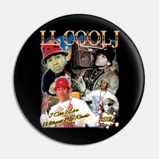 LL Cool J Vintage Pin