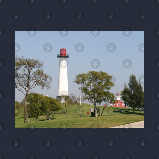 Guiding Lights: Long Beach Lighthouse Serenity by Christine aka stine1