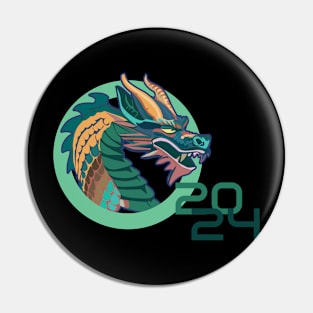 dragon 2024 Pin