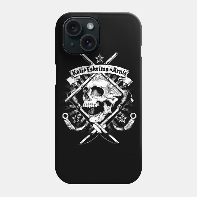 Eskrima Kali Arnis Phone Case by Black Tee Inc