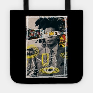 Jean Michel Basquiat Retro Art Tote