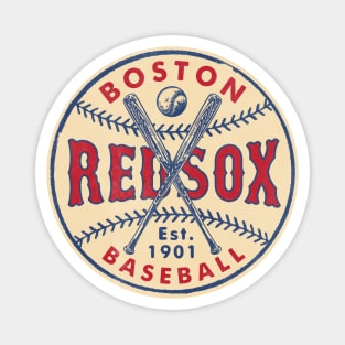 Throwback Red Sox by Buck Tee Magnet