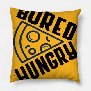 Bored Hungry Pizza Pillow