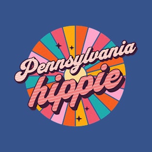 Pennsylvania Hippie - I Love Pennsylvania - Christmas Gifts For Hippies - Buy This T-Shirt