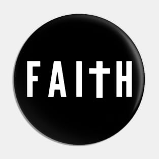 FAITH CROSS Pin