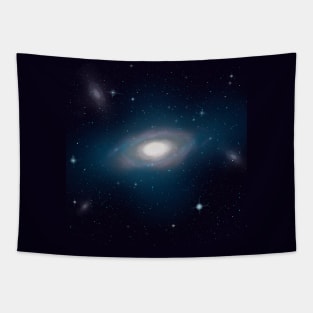 Spiral Galaxy Tapestry