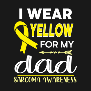 I Wear Yellow For My Dad T-Shirt