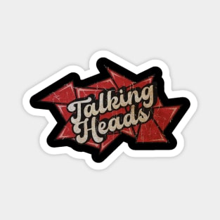 Talking Heads - Red Diamond Magnet