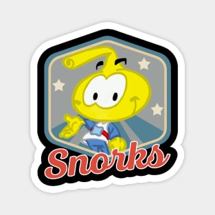 Snorkland Chronicles Commemorate the Playful Antics and Memorable Moments of Snorks Characters on a Tee Magnet