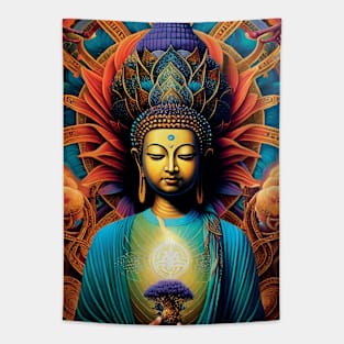 Buddha and the tree of life Tapestry