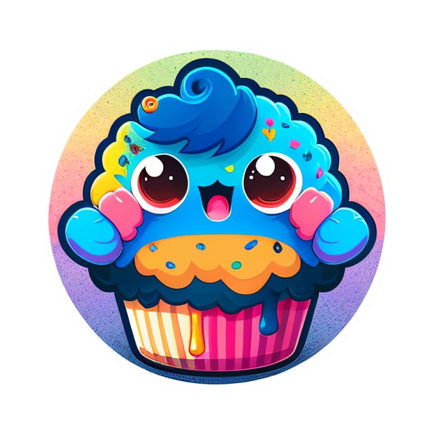 Cupcake Monster by Ink Fist Design