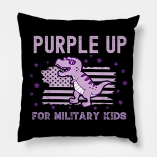 Purple Up For Military Kids Military Child Month Pillow