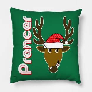 Prancer, Family Christmas Santa Anime 8+ Reindeer Tshirts Pillow