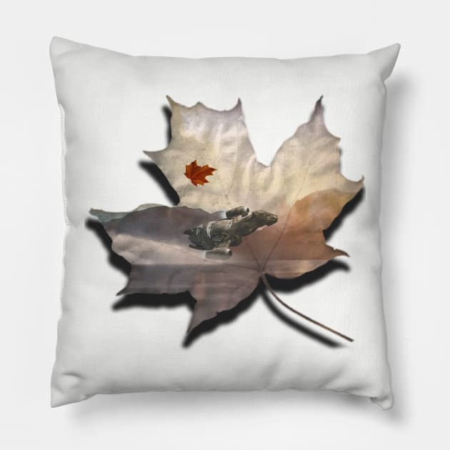 A Leaf on the Wind Pillow by NotSoSilentBob420