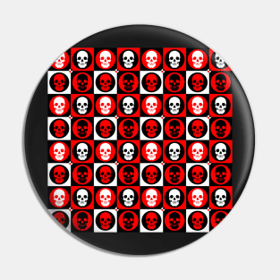 Skull Pattern | Pop Art Pin