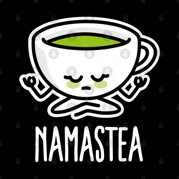 Namastea Namaste Yoga meditation green tea Matcha Goa by LaundryFactory