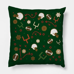 Gingerbread Game Plan Pillow