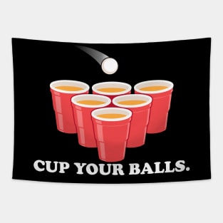 CUP YOUR BALLS. Tapestry