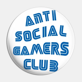 Antisocial Gamer Pin