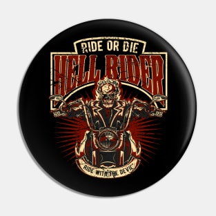 Hell Rider Pin