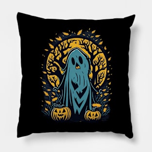 Halloween Ghost Pumpkin Pillow