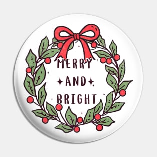 Merry and Bright Pin