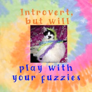 Introvert, but will play with your fuzzies T-Shirt