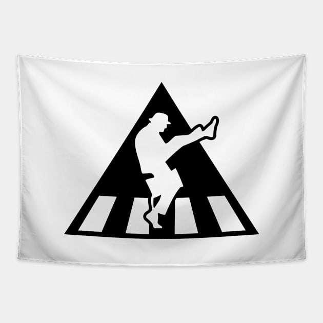 The Ministry of Silly Walks Tapestry by coolab