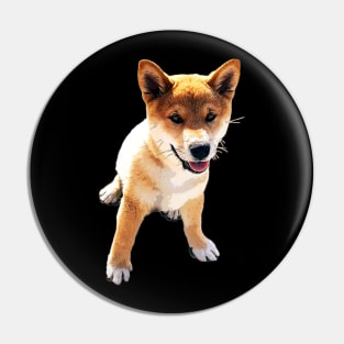 Shiba Inu Puppy Dog Pin