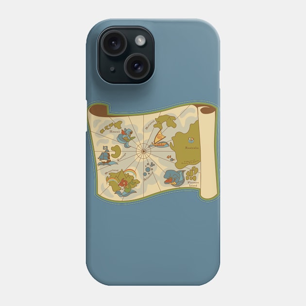 The Colorful Seas Phone Case by SurefootDesigns