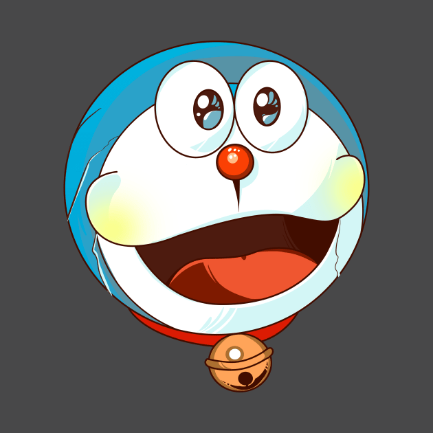 Doraemon mask by Heymoonly