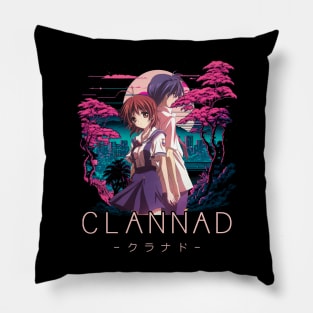 Graphic Art Nagisa And Tomoya Clannad Japanese Anime Pillow