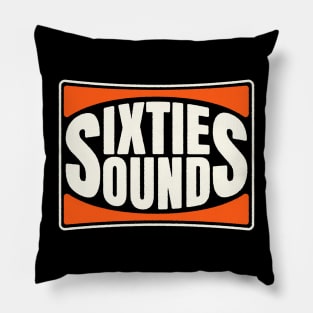 sixties sounds Pillow