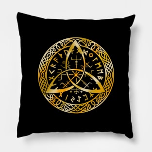 Nordic Viking Rune T-Shirt Pillow