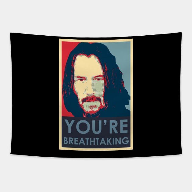 You are Breathtaking! Tapestry by nickbeta