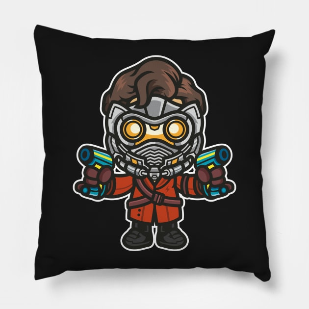 Star-Lord Pillow by KDNJ